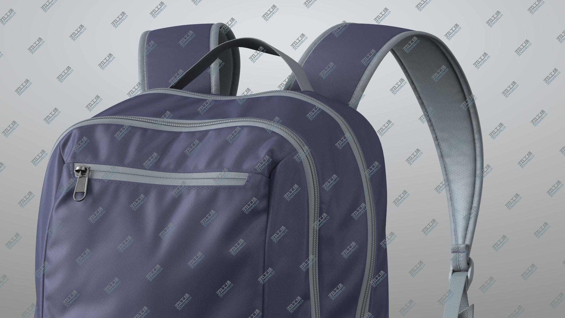 images/goods_img/2021040162/Backpack Blue Vray and PBR 3D model/3.jpg